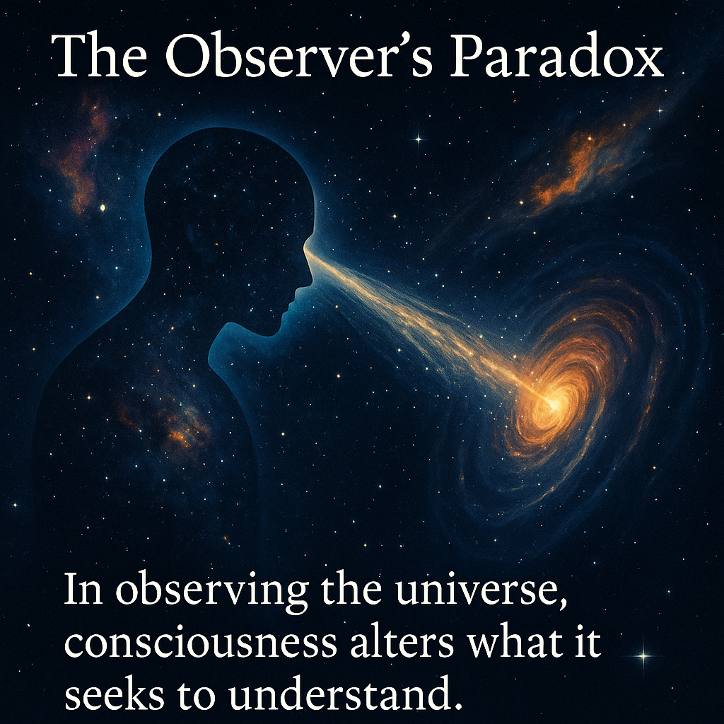 The Observer’s Paradox